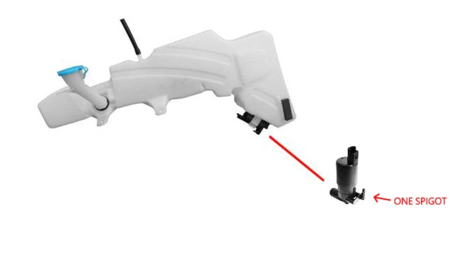 WASHER BOTTLE FOR NISSAN NAVARA D40 - image 1 of 1