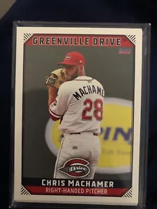 2019 Greenville Drive Chris Machamer RC Rookie Boston Red Sox Canton OH - Picture 1 of 1