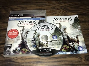 Assassin's Creed III PS3 - Komplett! (Sony Playstation 3, 2012) Kostenloser Versand - Bild 1 von 1