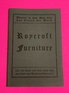 Catalog of Roycroft Furniture and Other Things / 1981 / Hms