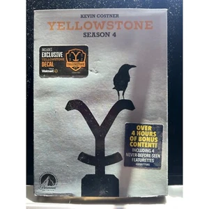 Yellowstone Season 4 DVD Set Over 4 Hours Of Bonus Content Kevin Costner - Picture 1 of 2