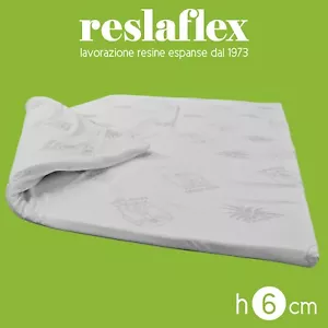 Topper Materasso Matrimoniale In Memory 6 Cm, Ergonomico 100% Made In Italy - Foto 1 di 4