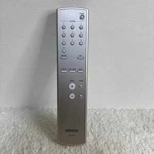 DENON Remote Control RC-1027 Silver Audio Equipment Operation Used - Picture 1 of 9