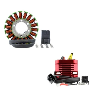 Stator + Aluminum Mosfet Regulator for Honda VFR 800 Interceptor 2002-2009 OEM R - Picture 1 of 9