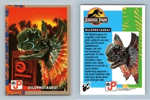 Dilophosaurus #4 Jurassic Park 1993 Topps German Trading Card - Picture 1 of 1