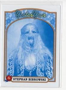 Autógrafos históricos 2025 diseño Stephan Bibrowski año 2 1 azul #107/80 - Imagen 1 de 1