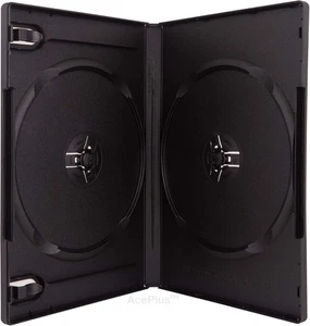 Premium Doppel 2-Disc DVD Hüllen in 14mm Standardstärke mit Side-by-Side Hub - Bild 1 von 4