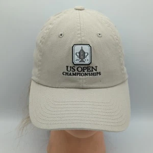 US Open Championships 2013 Tennis Hat Cap Adjustable American Needle Beige - Picture 1 of 10