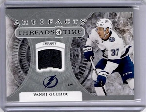 Yanni Gourde Threads of Time 2022-23 Upper Deck Artifacts #TT-YG - Bild 1 von 2