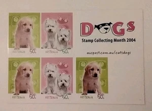 MINT 2004 DOGS P&S STAMP BOOKLET - BARCODE 983 - Picture 1 of 2