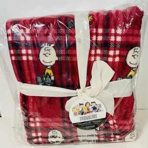 Peanuts Charlie Brown Berkshire VelvetSoft Throw Blanket 55”x70” (140cmX178cm) - Picture 1 of 4