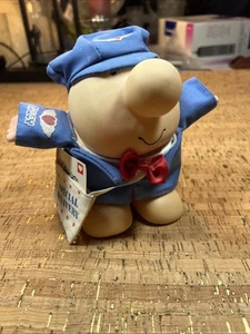 Vintage Ziggy Special Delivery Mailman 1988 Peluche e Bambola di Gomma Ti Amo Card - Foto 1 di 7