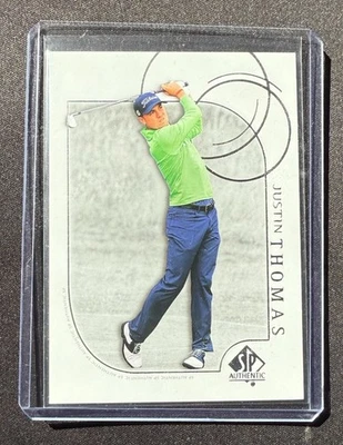 2021 SP Authentic 2001 Retro Tribute Justin Thomas #01-JT Rookie RC - Image 1 of 2