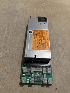 HP Platinum 94% 750 Watt GPU Mining Power Supply PSU 110-240V 8 gpu breakout - Picture 1 of 1
