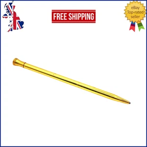 LÁPIZ DIARIO IDEAL AGENDA VINTAGE EN ORO LAMINADO LISO HECHO EN FRANCIA 1950`S - Imagen 1 de 3