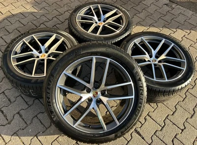4 ORIGINAL 20" ALU WINTERRÄDER PORSCHE MACAN 265/45R20 104V 295/40R20 106V RDKS  - Bild 1 von 4