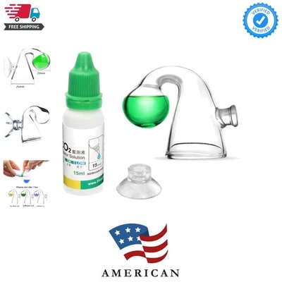 Высокоточная стеклянная шашка для капель CO2 с надежным решением 4dKH для резервуаров - Изображение 1 из 4