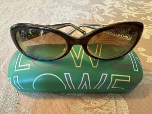Brighton Symphony handgefertigte Schildpatt Silber Blumen Sonnenbrille nur Gestell - Bild 1 von 13
