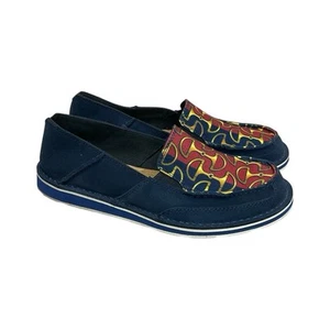 Ariat Damen English Cruiser Navy Bits Stripes 8.5M Classic Nautical Resort - Bild 1 von 15