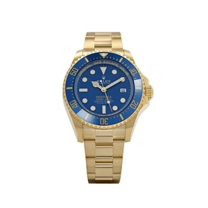 Rolex Deepsea 136668LB Yellow Gold Blue Dial Oyster (2024) - Picture 1 of 12