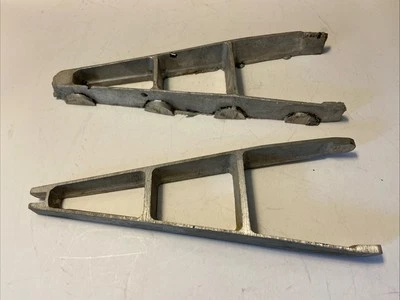 Pair Smith Miller Smitty Rough Cast Aluminum 9.5” Trailer Frames - Parts - Image 1 of 4
