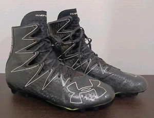 Under Armour Highlight schwarz Clutchfit Hightop Fußballschuhe Herren Größe 11,5 - Bild 1 von 10