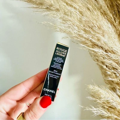 NEW CHANEL Rouge Allure L’extrait Lipstick Luxury Red Moisturizing Lip Color - Image 1 of 4