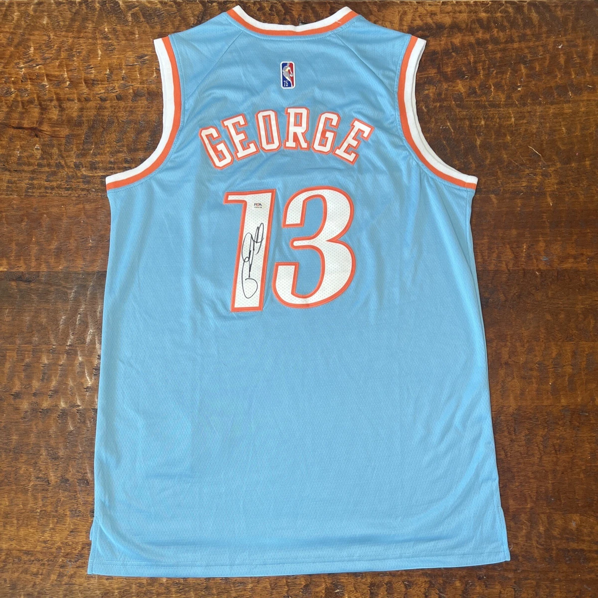 Paul George Basketball NBA Original Autographed Jerseys for sale