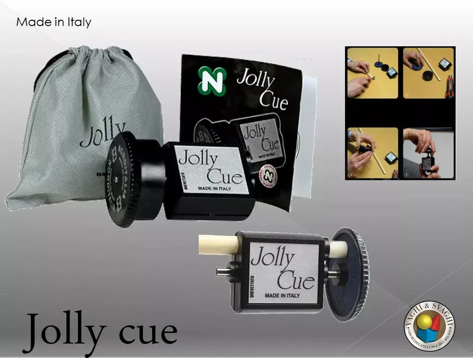 NORDITALIA RASCHIETTO PER CUOIO STECCA DA BILIARDO JOLLY CUE (NO11058)
