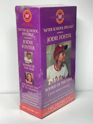 VHS Jodie Foster After School Specials 2 Volume Set 1973 Rare Sealed DWP - Image 1 of 4