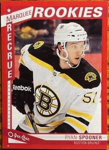 2013-14 O-Pee-Chee Red Rookie RC Ryan Spooner #565 Boston Bruins - Picture 1 of 2