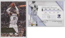 2015-16 Panini Prestige Bonus Shots Gold /10 Vince Carter #54