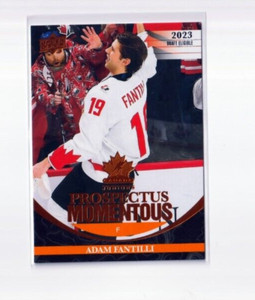 ADAM FANTILLI '23/24 Upper Deck Team Canada PROSPECTUS ORANGE card #'d /99