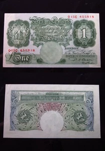 UK £1 Pound ND 1948-1960 P369 h5818 Bank of England Great Britain Money - Picture 1 of 3