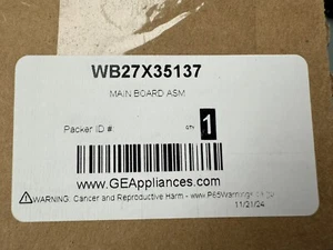 GE Microwave WB27X35137 PCB Assembly Module Control Board Genuine OEM WB27X35137 - Picture 1 of 1