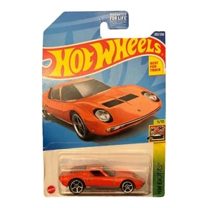 Hot Wheels 2021 Exotics '71 Lamborghini Miura SV Orange - Picture 1 of 3