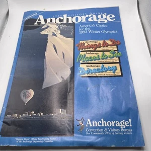 1986 Anchorage Alaska Visitors Guide published by Anchorage convention & visitor - Picture 1 of 13