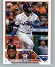 2023 Topps MLB Baseball (From Team Set) Houston Astros Singles (Pick Your Cards)