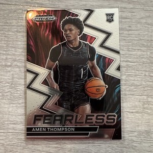 Amen Thompson 2023 Prizm Draft Rookie RC Fearless
