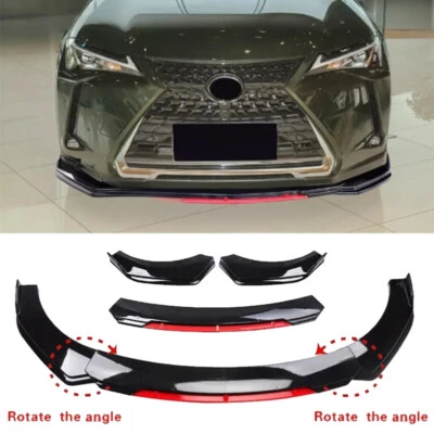For Lexus NX250 NX300 NX350 Front Bumper Lip/ Spoiler Splitter Body Kit Foto 1 de 4
