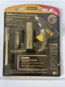 Stanley Hobby Kit Hot Glue Gun Glue Sticks Hobby Knife & Blades NEW - Picture 1 of 2