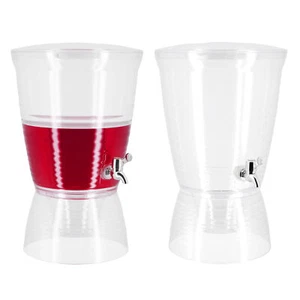 2Pcs Beverage Dispenser Juice Container Unbreakable Water Dispenser for Wedding - Picture 1 of 15