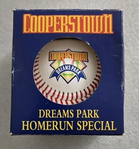 Vintage Rawlings Cooperstown Dreams Park Homerun Special Signed Ball with Pin - Picture 1 of 11