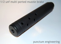  muzzle brake after market part 1/2 UNF to fit air arms