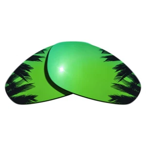 Green Mirrored Polarized Replacement Lenses for-Oakley A Wire - Picture 1 of 4