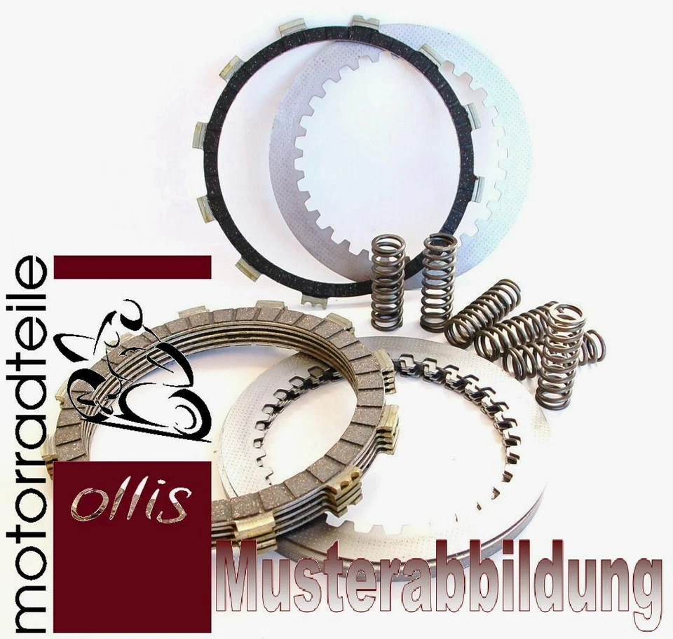Complete EBC clutch - Kawasaki W 650 -'99-'06 - clutch plate set & spring set Foto 1 de 1