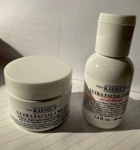 KIEHL'S Ultra Facial Cream 28ml for All Skin Types Lightweight & TONER Brand New - Picture 1 of 3