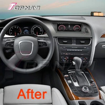 for Audi A4L 2009-2012 Androind 10.0 Car GPS Navigation Stereo Radio 4G WIFI BT - Image 1 of 4