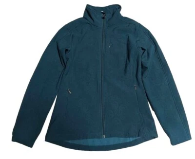Chaqueta softshell Woolrich para mujer talla S azul atlántico|impresión floral Foto 1 de 4