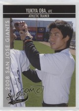 2008 Grandstand San Jose Giants Yukiya Oba #33